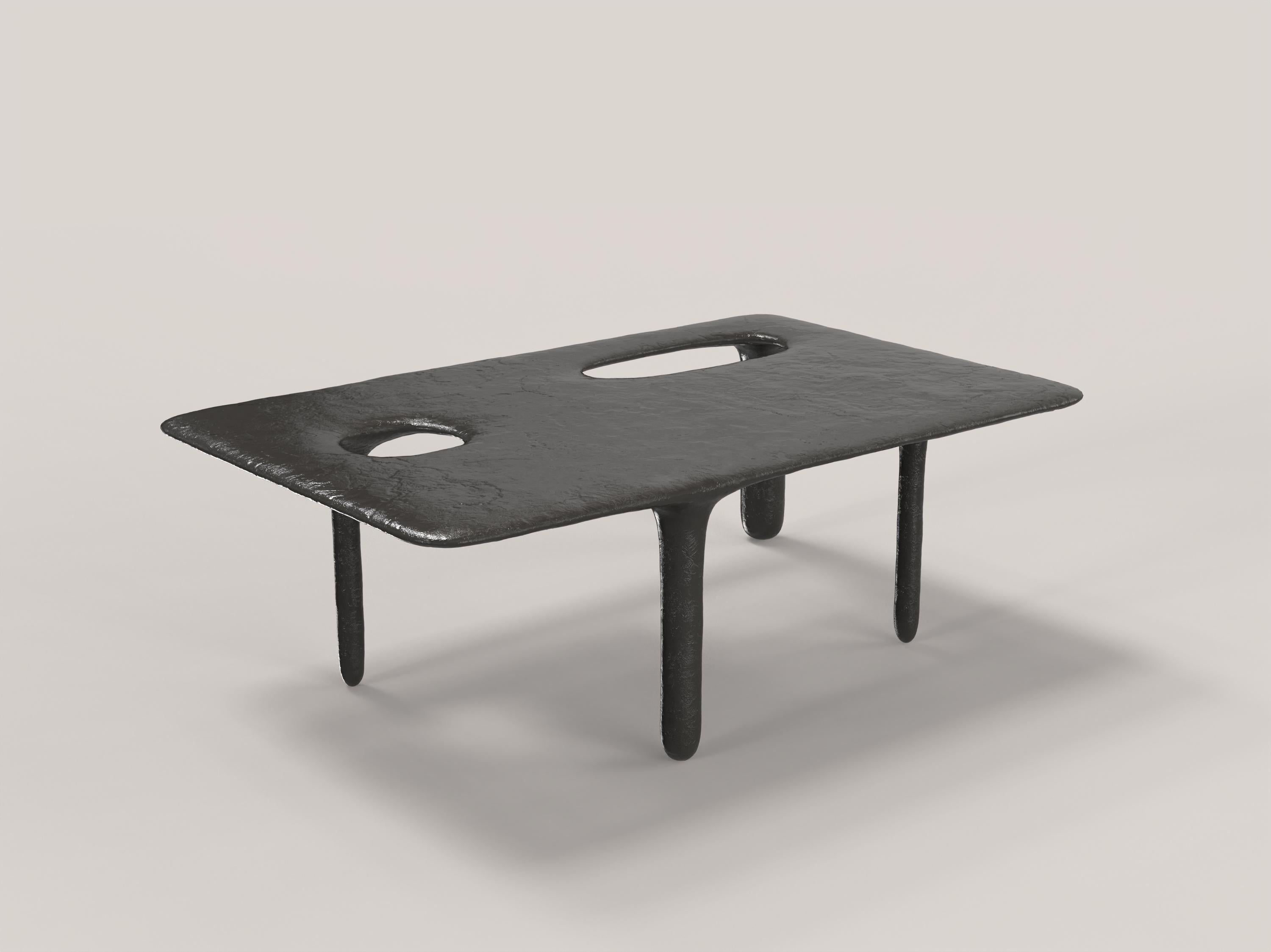 Limited Edition Bronze Table, Oasi V2 by Edizione Limitata For Sale 1
