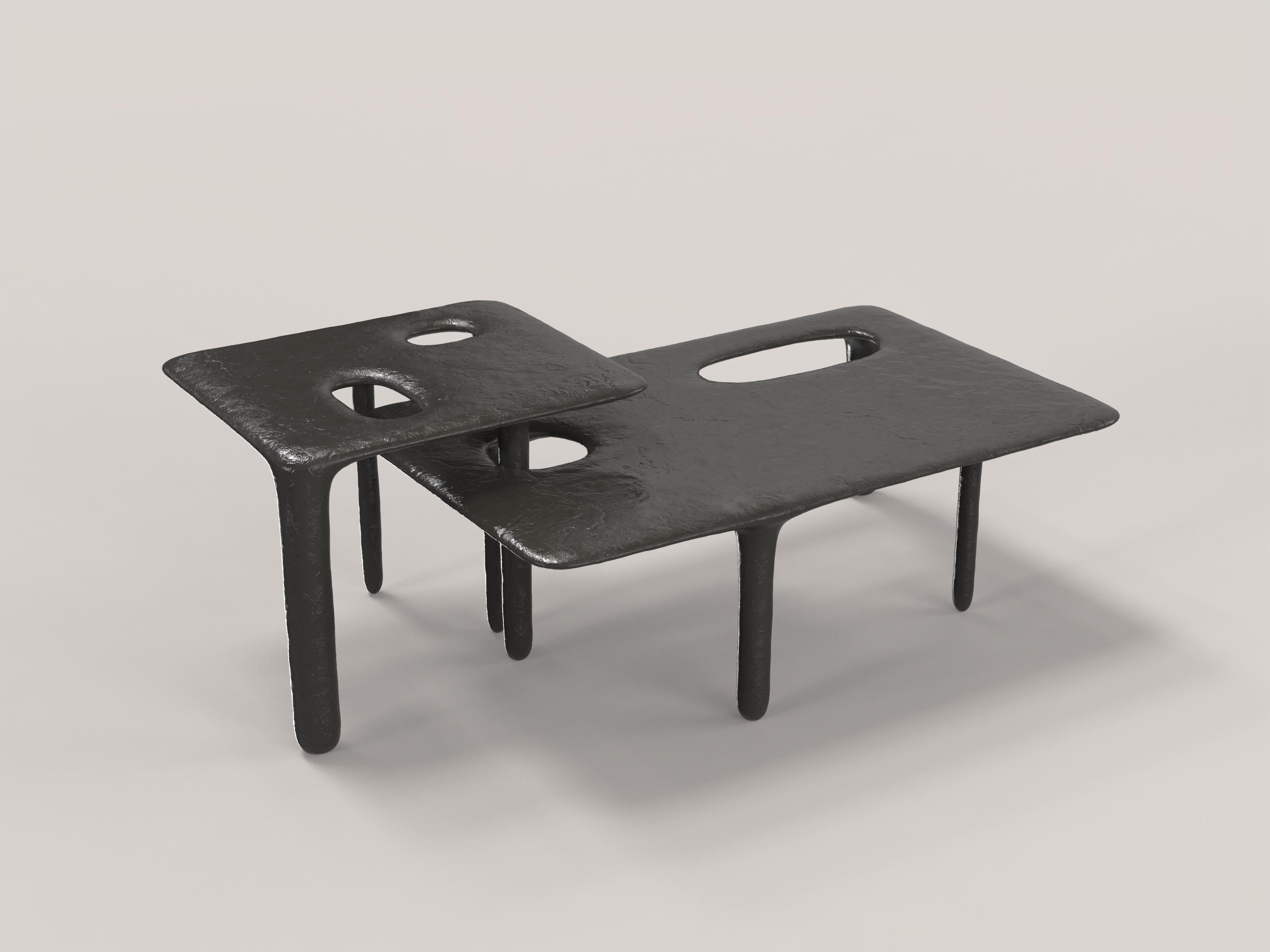 Italian Limited Edition Bronze Table, Oasi V2 by Edizione Limitata For Sale
