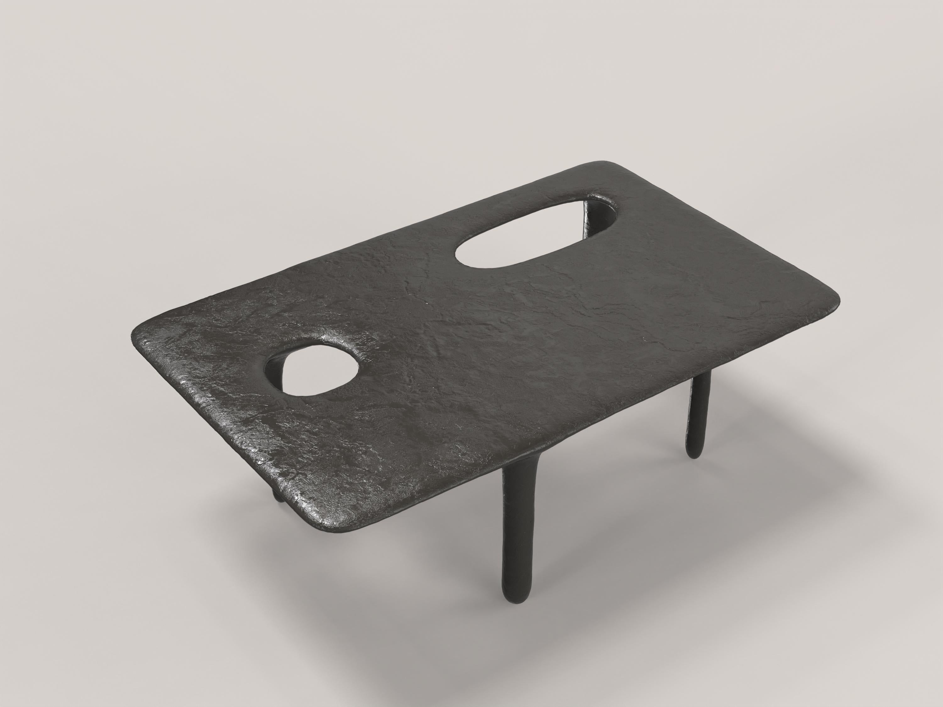 Contemporary Limited Edition Bronze Table, Oasi V2 by Edizione Limitata For Sale