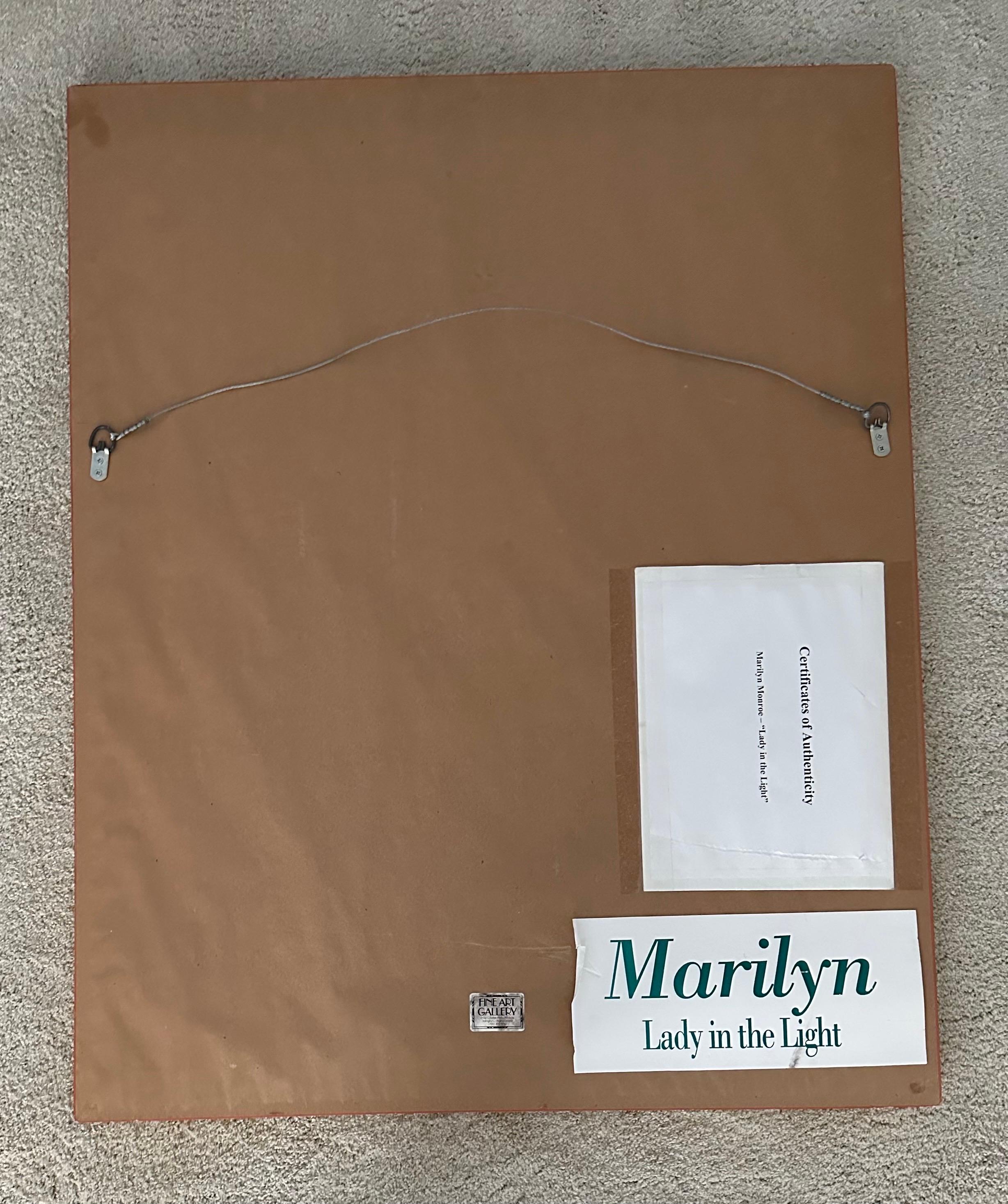 Litografia di Marilyn Monroe 
