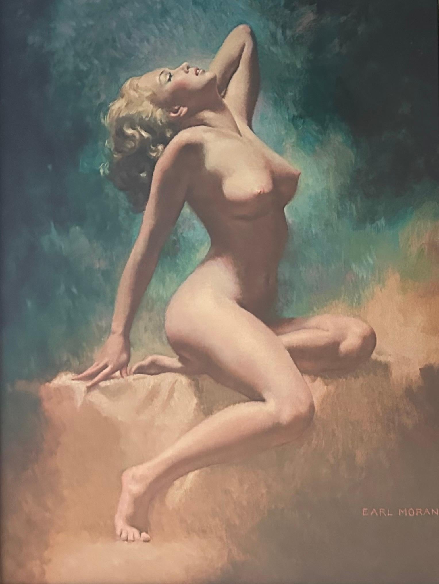 Legno Litografia di Marilyn Monroe 