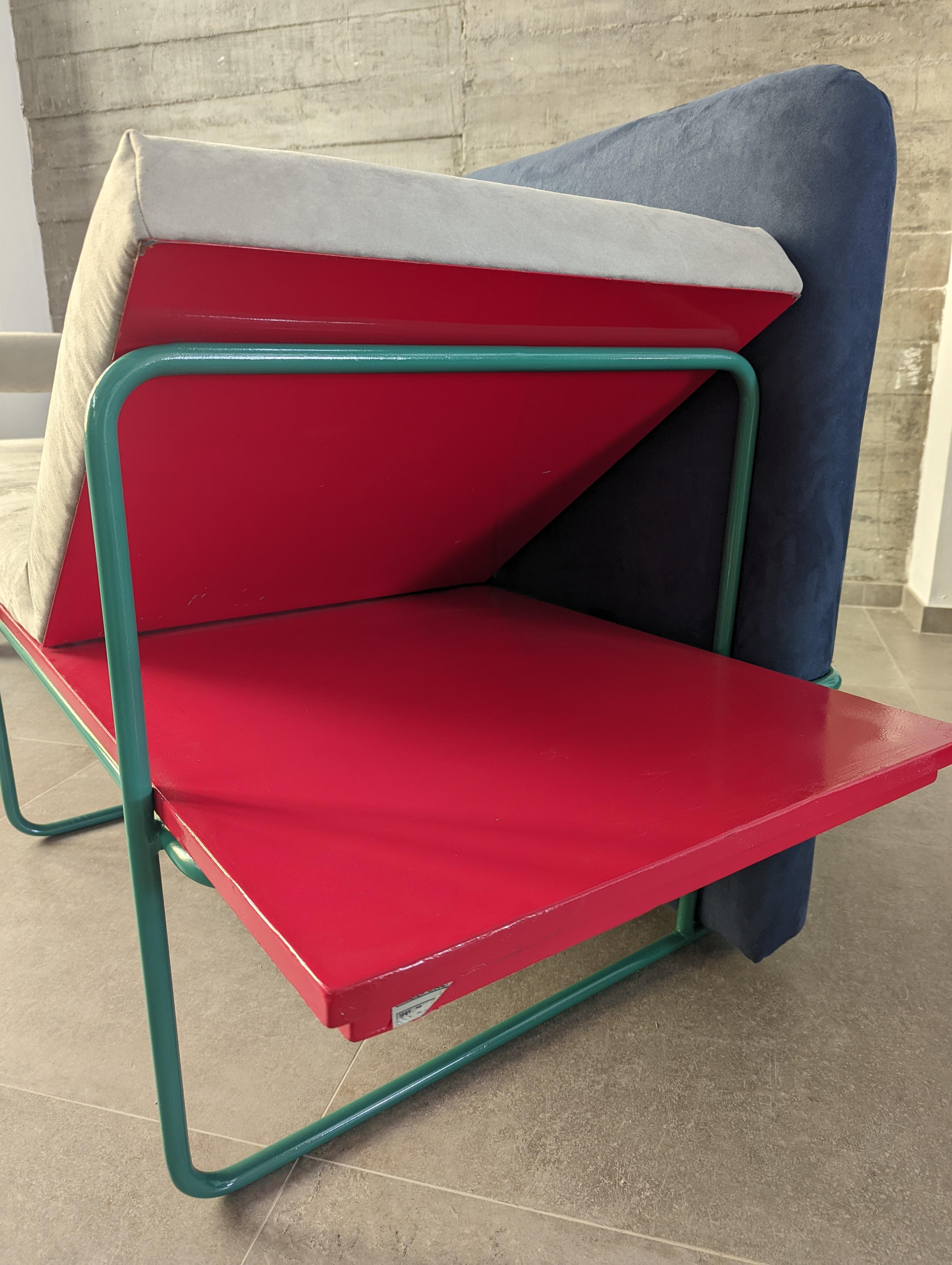 Canapé Memphis Milano Century par Andrea Branzi, 1982 14
