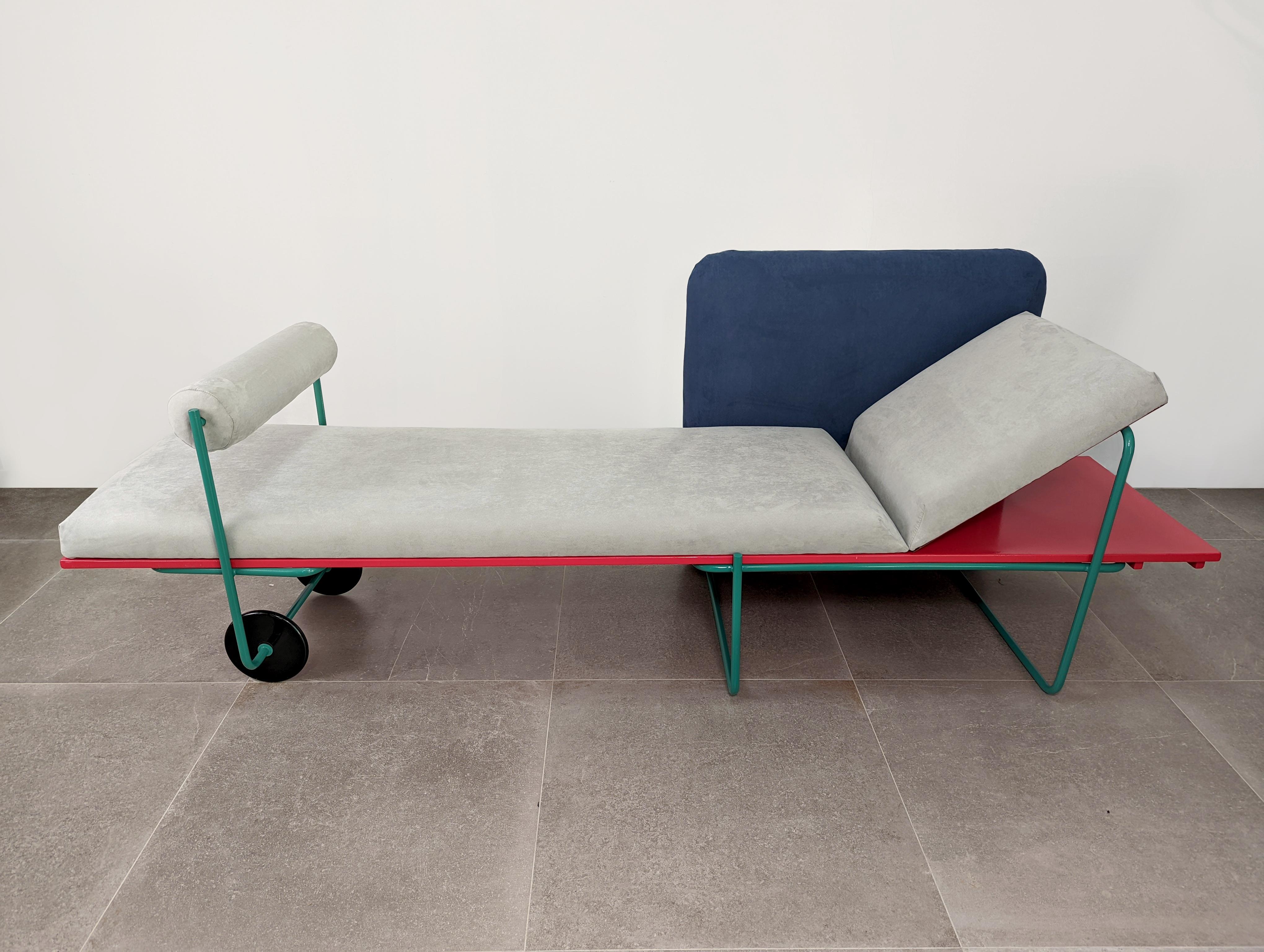 italien Canapé Memphis Milano Century par Andrea Branzi, 1982