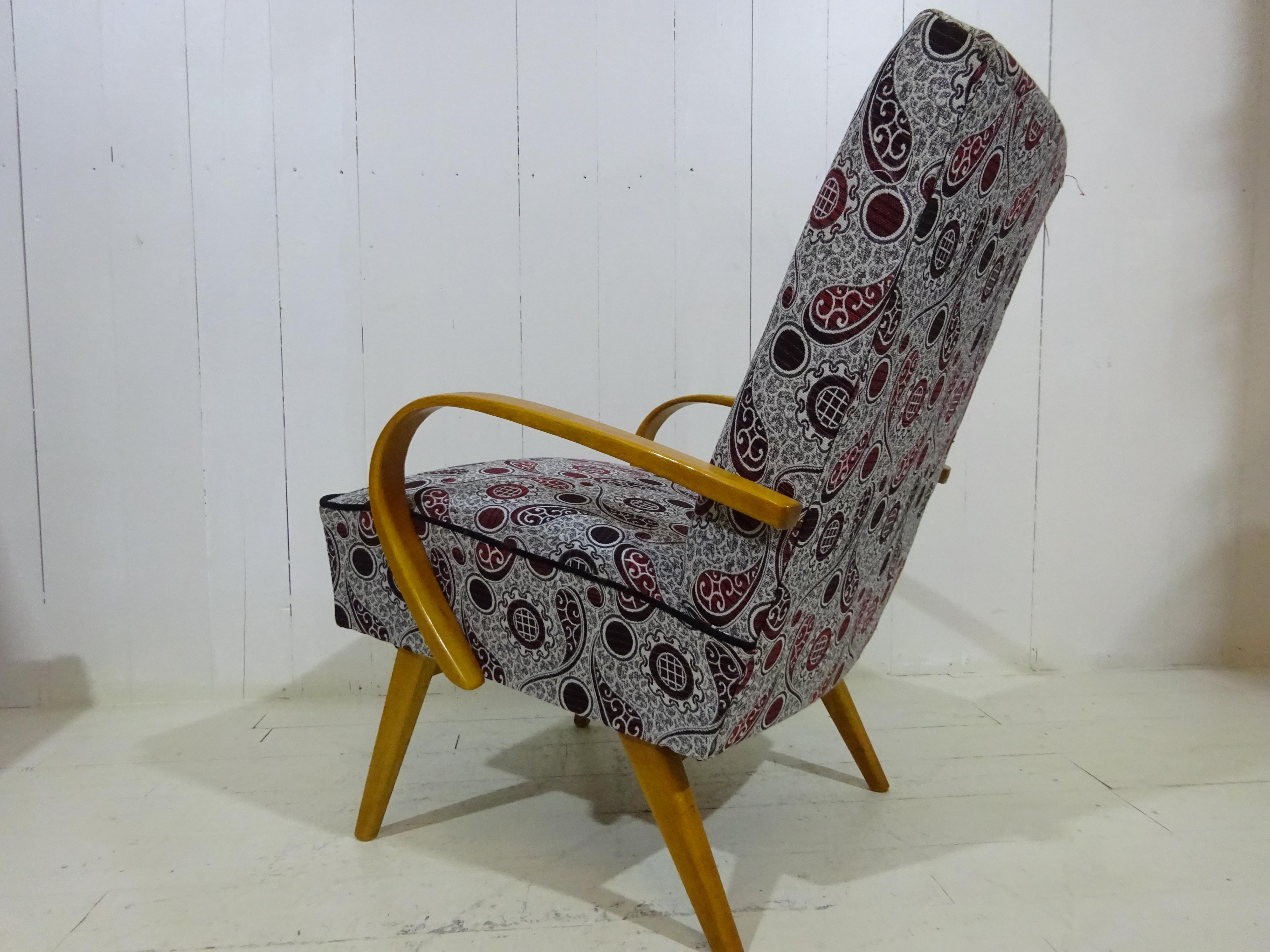 Limited Edition Mid-Century Lounge Chair by Jitona 2