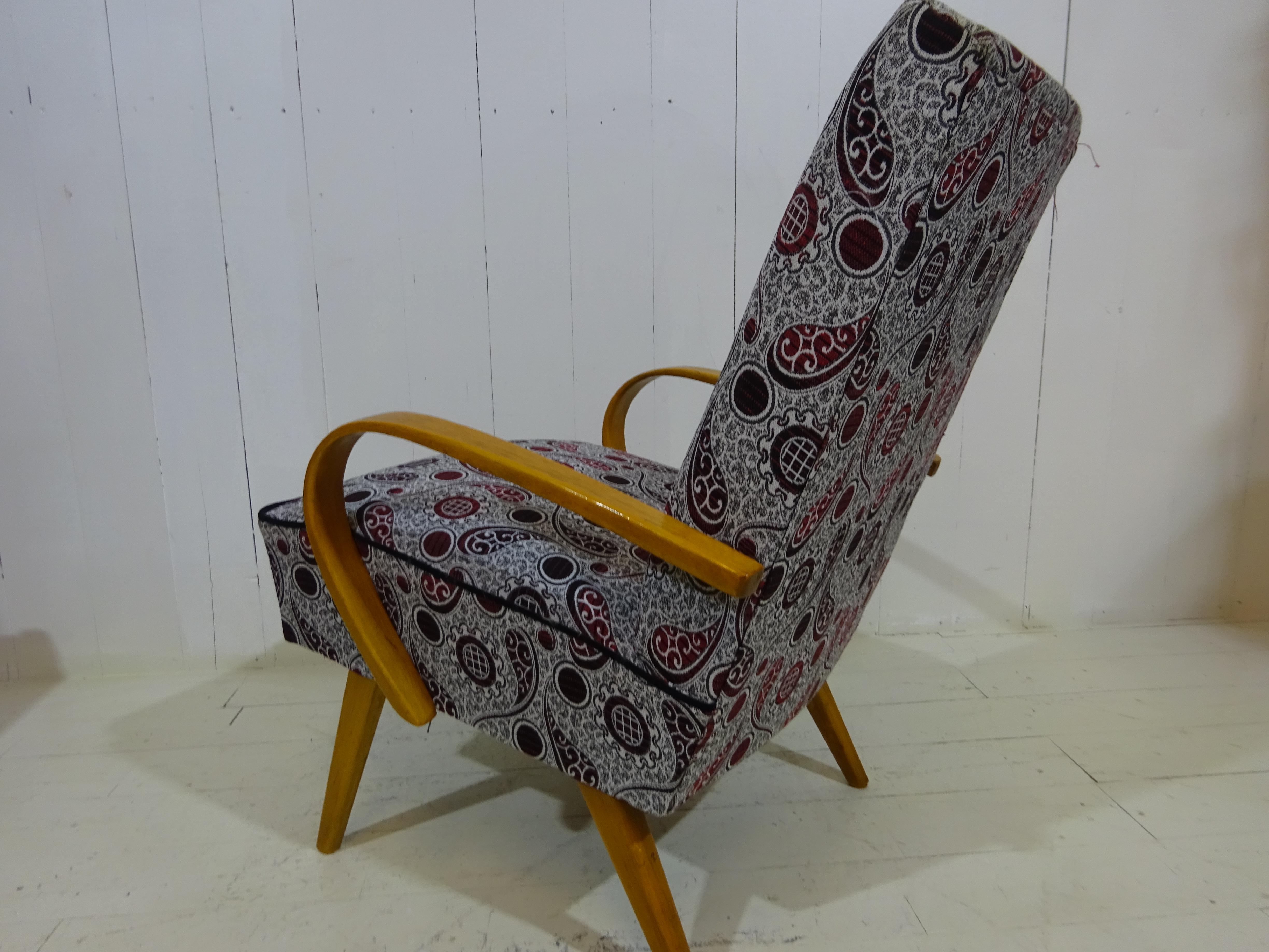 Limited Edition Mid-Century Lounge Chair by Jitona 1