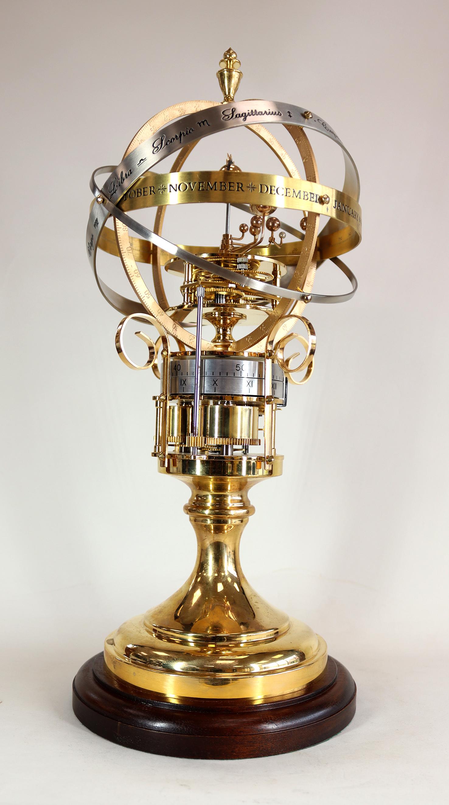 orrery clock for sale