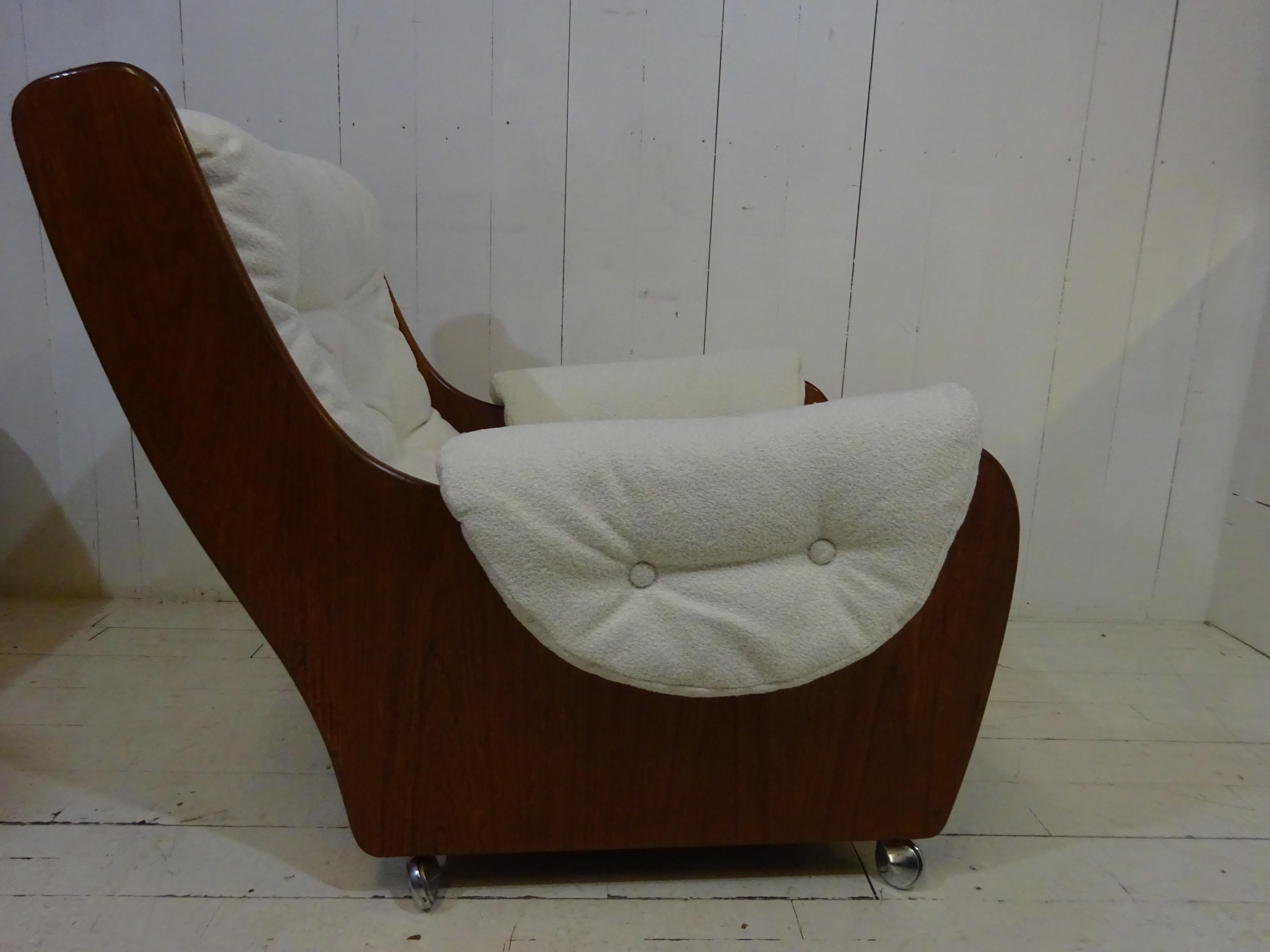 Mid-20th Century Limited Edition Mid-Century Saddle Back Armchair by G Plan