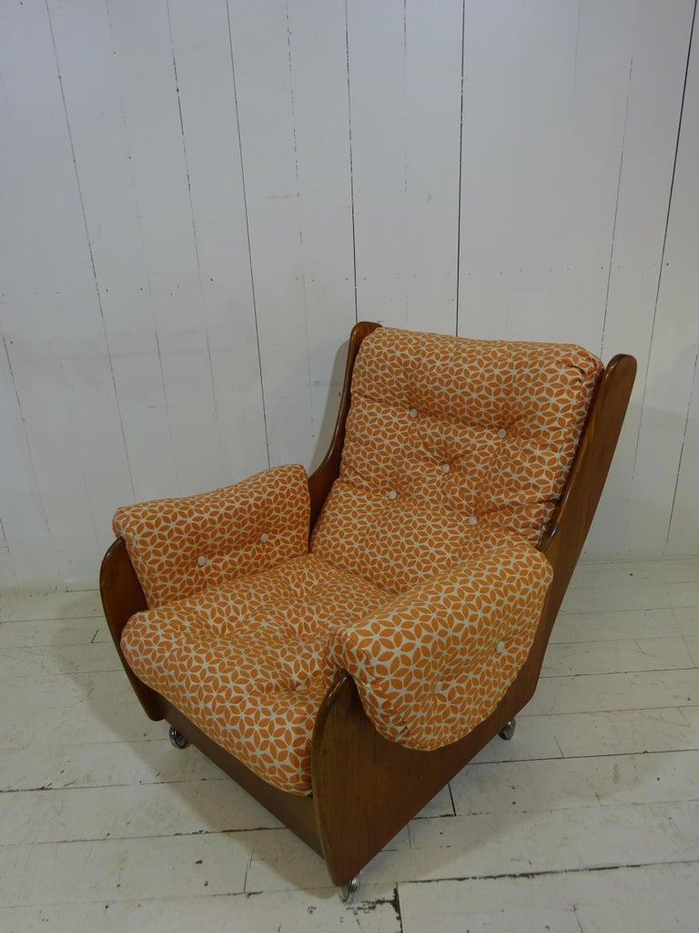 Limited Edition MidCentury Saddle Back Armchair by G Plan at 1stDibs