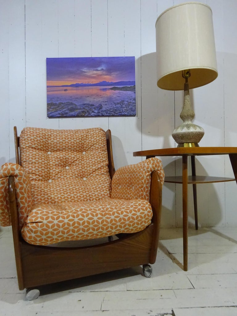 Limited Edition MidCentury Saddle Back Armchair by G Plan at 1stDibs