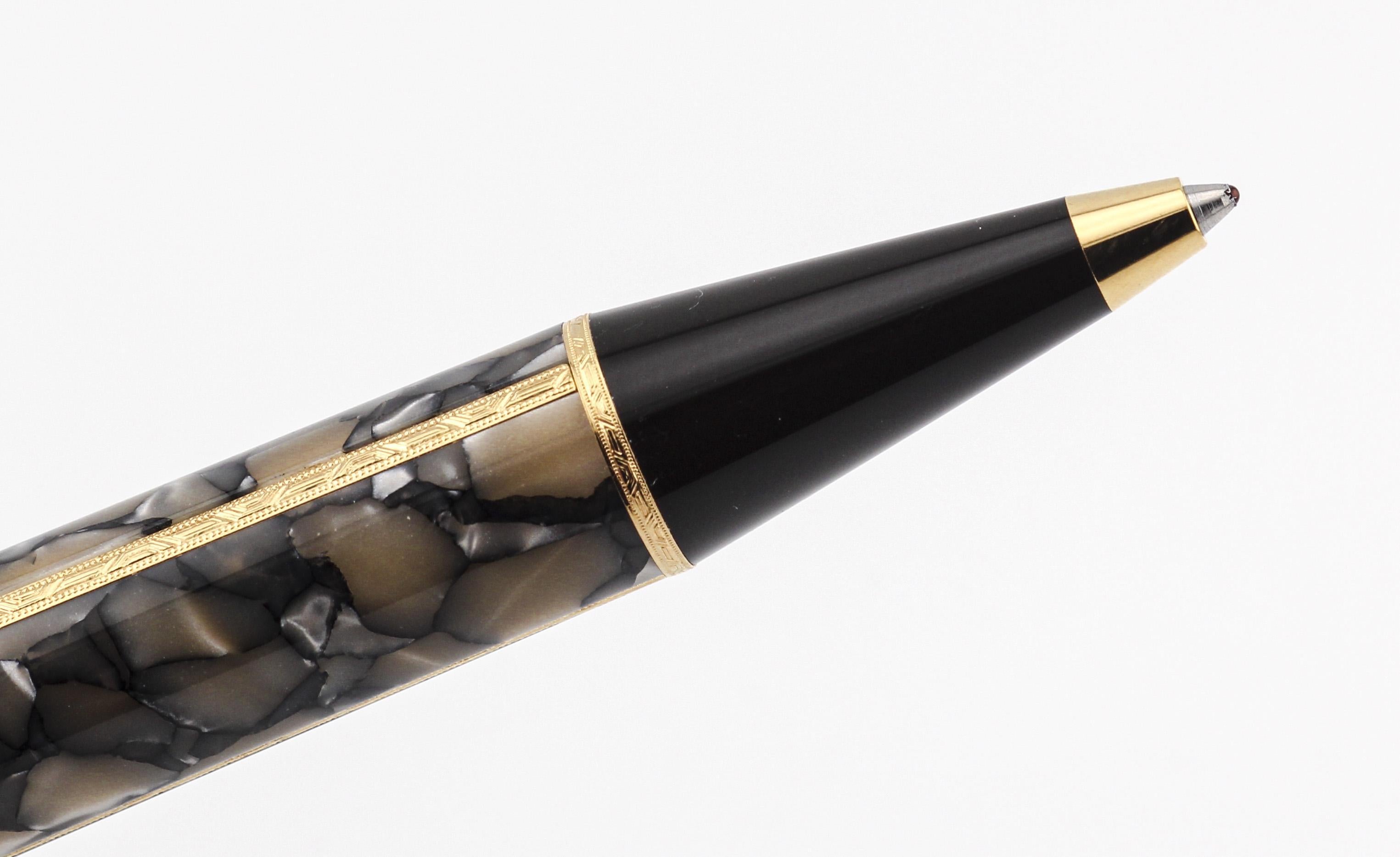 Limited Edition Montblanc Alexander Dumas Writer Series Ballpoint Pen For Sale 6