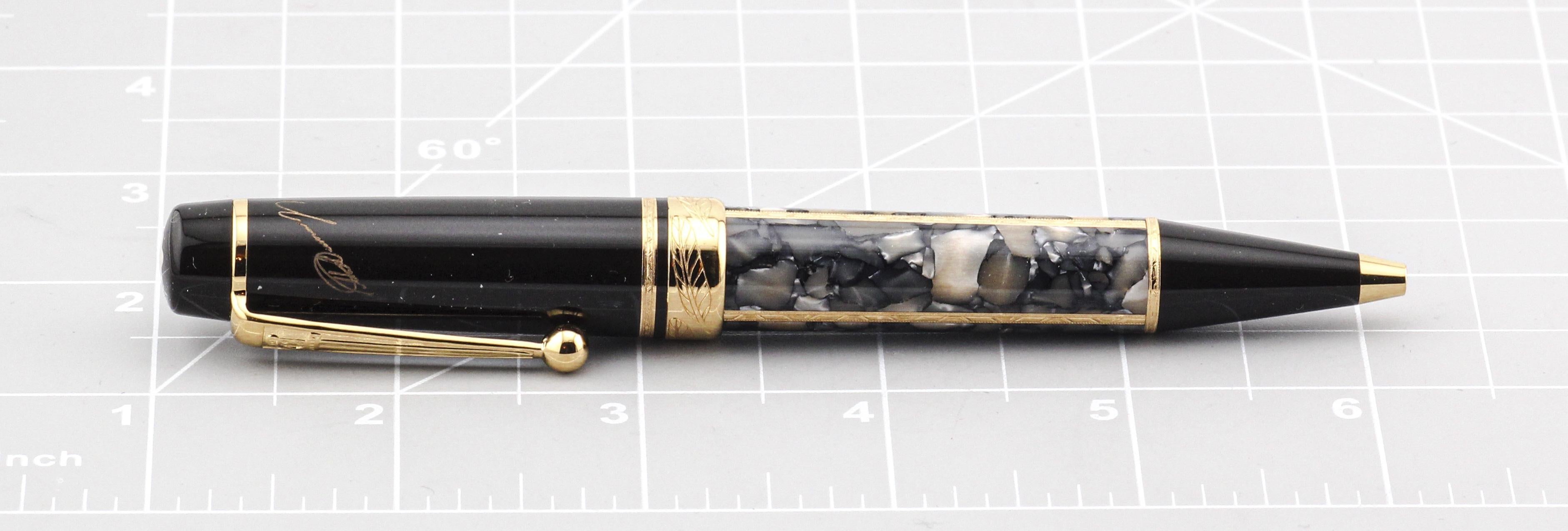Limited Edition Montblanc Alexander Dumas Writer Series Ballpoint Pen For Sale 8