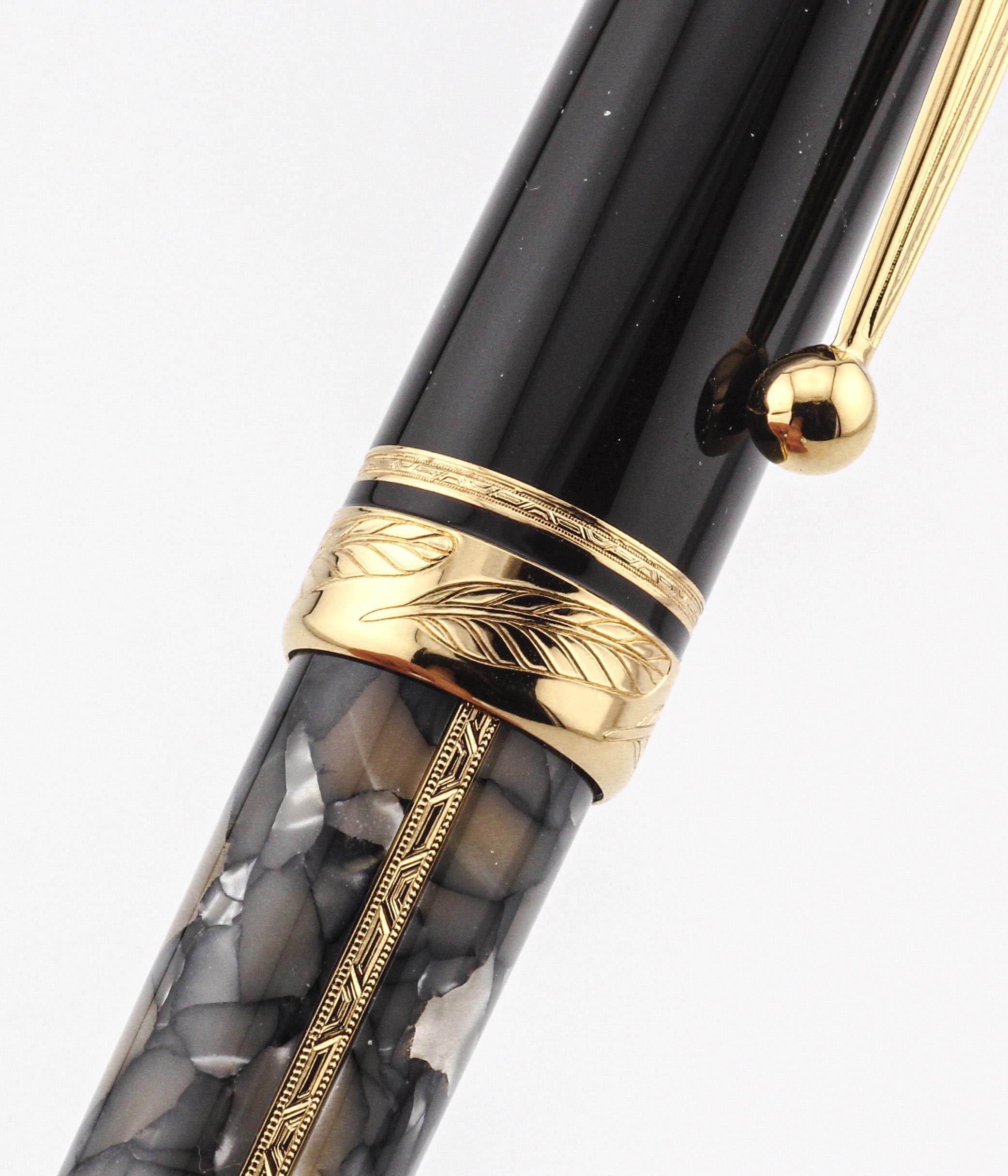 Limited Edition Montblanc Alexander Dumas Writer Series Ballpoint Pen For Sale 4