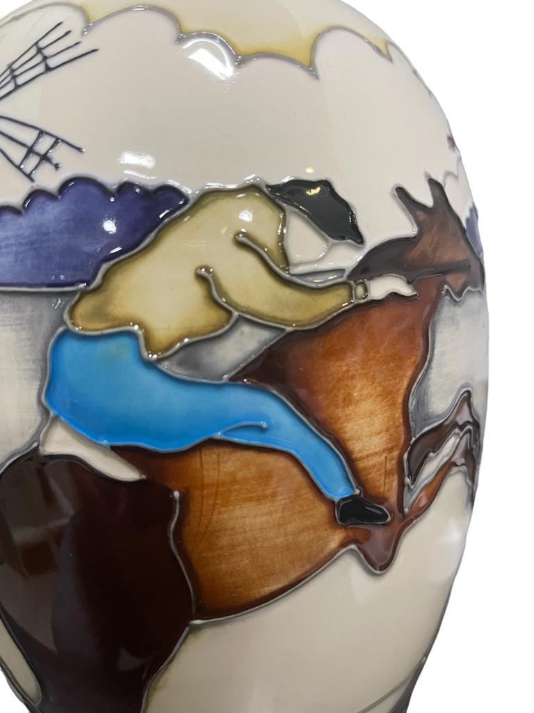 Glazed LIMITED Edition  MOORCROFT Art Pottery Vase designed by Kerry Goodwin BOXED For Sale