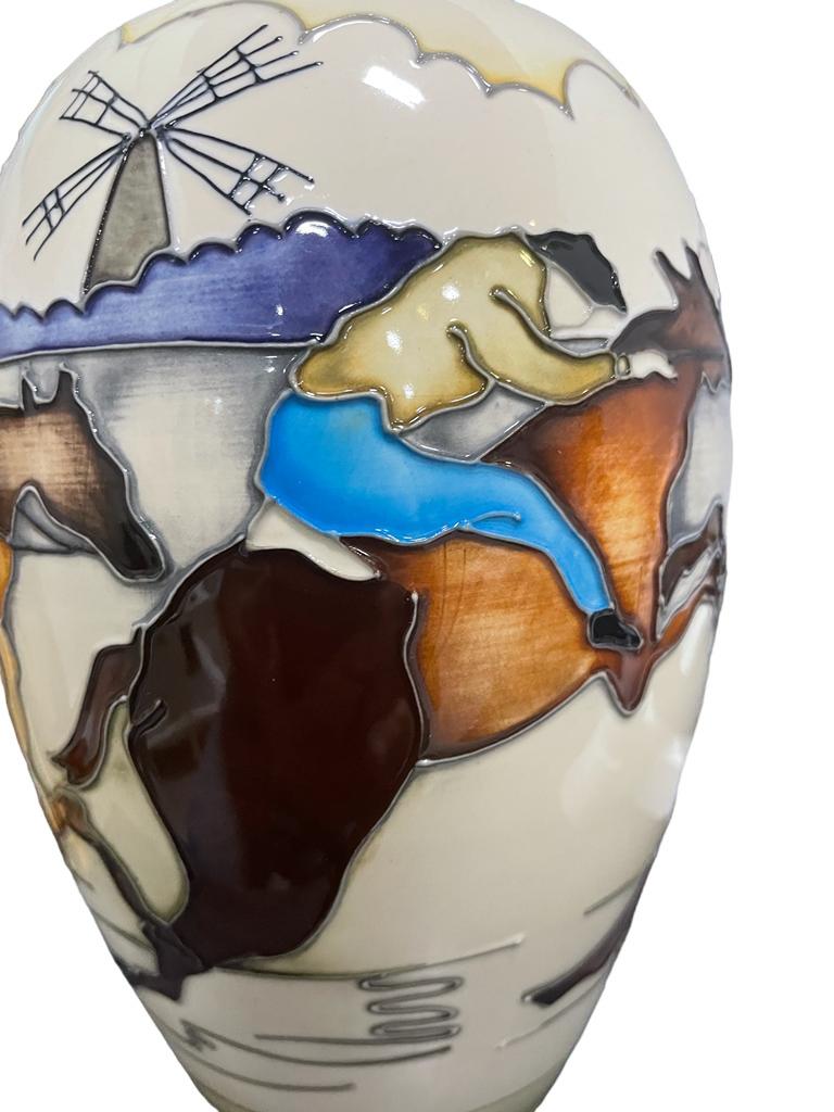 Ceramic LIMITED Edition  MOORCROFT Art Pottery Vase designed by Kerry Goodwin BOXED For Sale