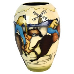 Used LIMITED Edition  MOORCROFT Art Pottery Vase designed by Kerry Goodwin BOXED
