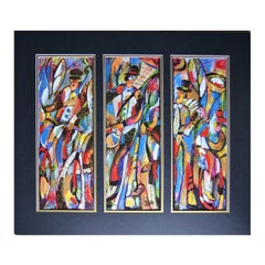 Limited Edition "Musical Journey" Triptych by Joanna Tyka