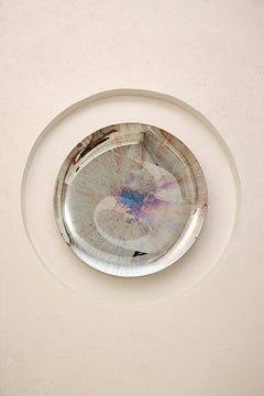 Limited Edition Nebula IV Concave Multicolor Oxidized Mirror by Homa