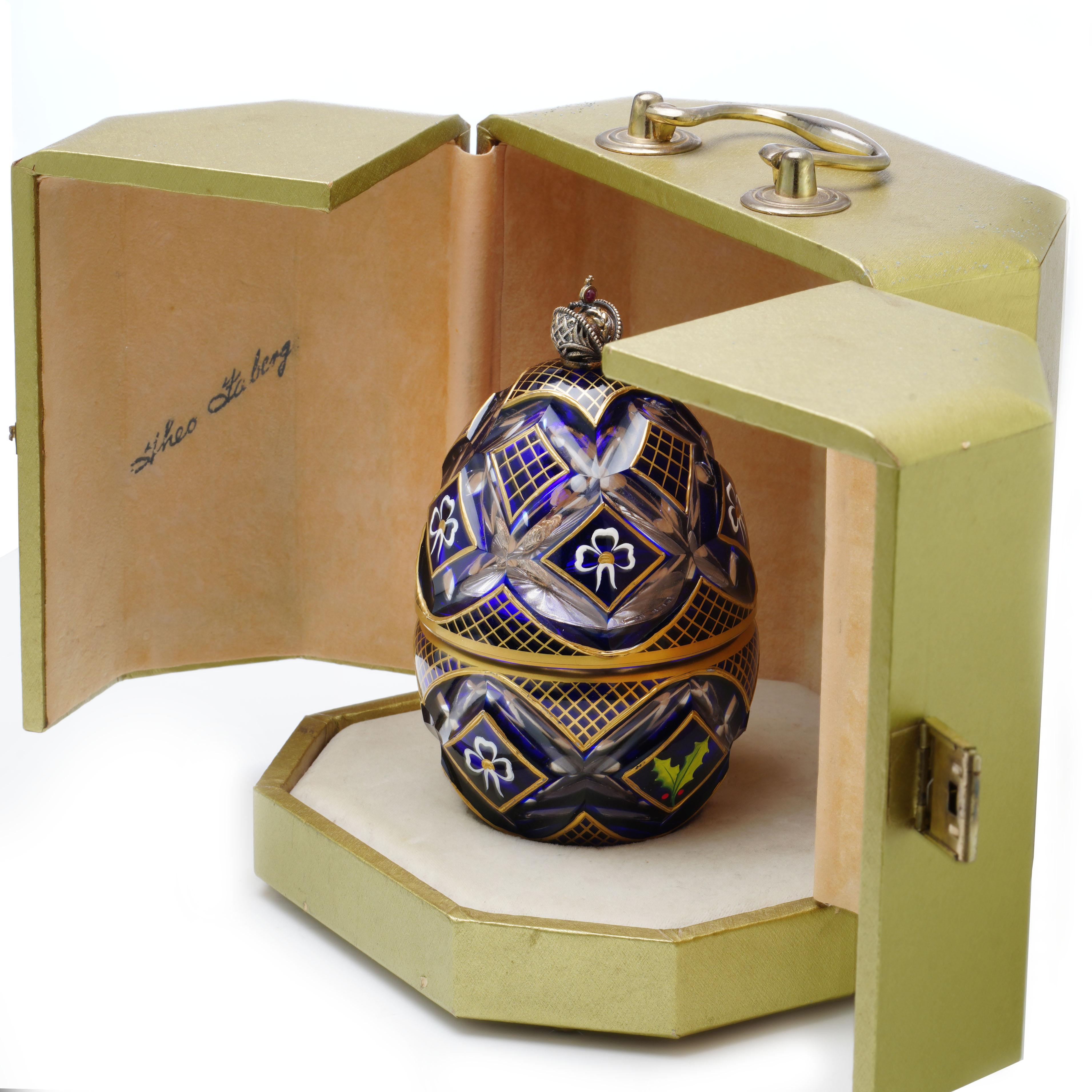 Limited Edition Nr.124 the Winter Egg Music Box by Theo Faberge 8