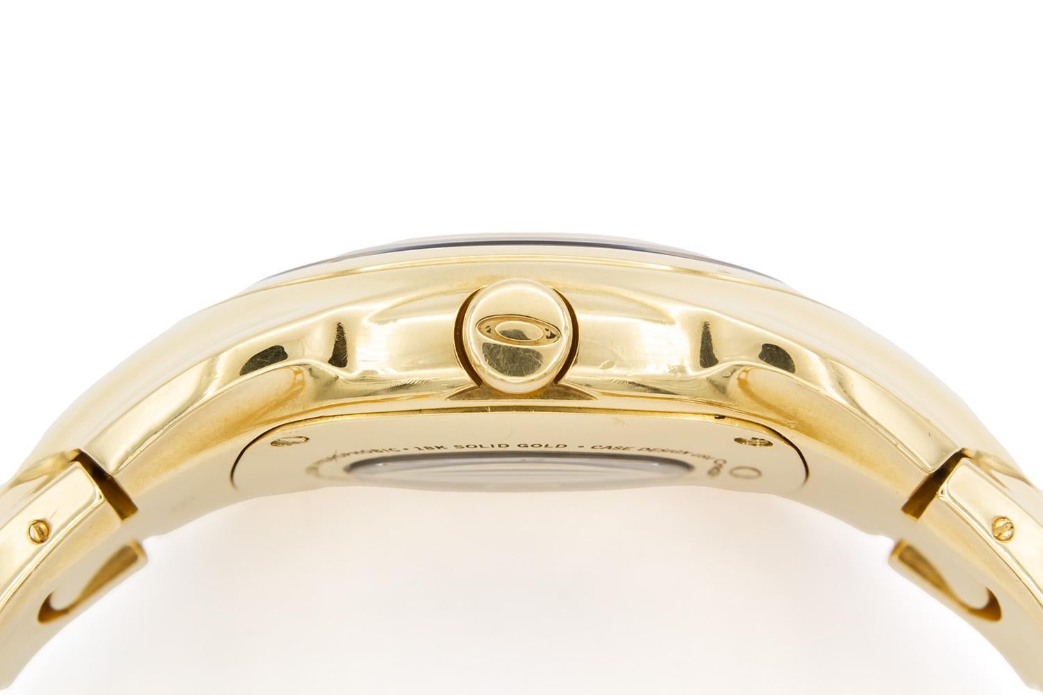 Limited Edition Oakley Timebomb Solid 18k Yellow Gold Extremely Rare For Sale 1