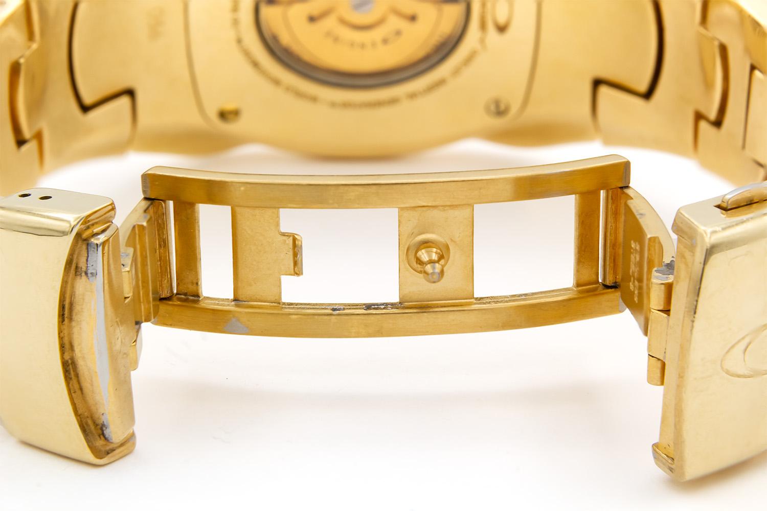 Limited Edition Oakley Timebomb Solid 18k Yellow Gold Extremely Rare For Sale 4