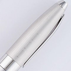 Limited Edition Omas for Maserati Sterling Silver with 18k Nib Fountain Pen
