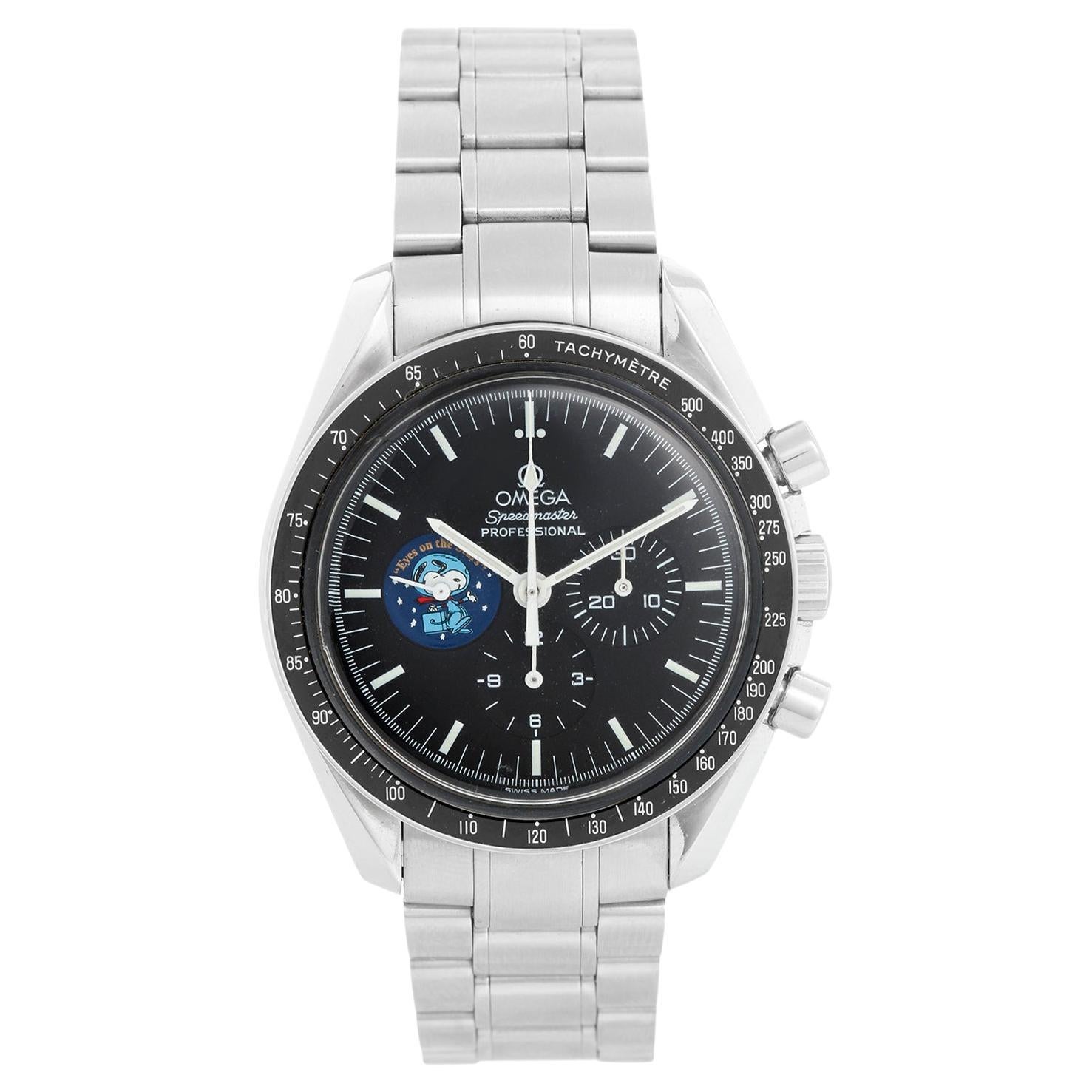 Limited Edition Omega Speedmaster Chronograph Men's Snoopy Watch R 3578.51.00