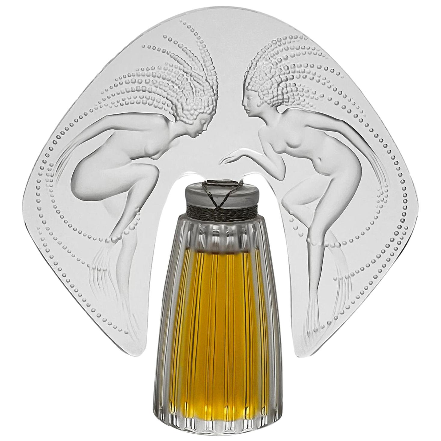 Limited Edition "Ondines" Perfume Bottle by Marie-Claude Lalique