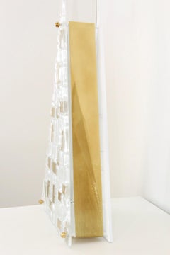 Limited Edition Pair Italian Modern Sconces Designed by Gianluca Fontana, 21st C