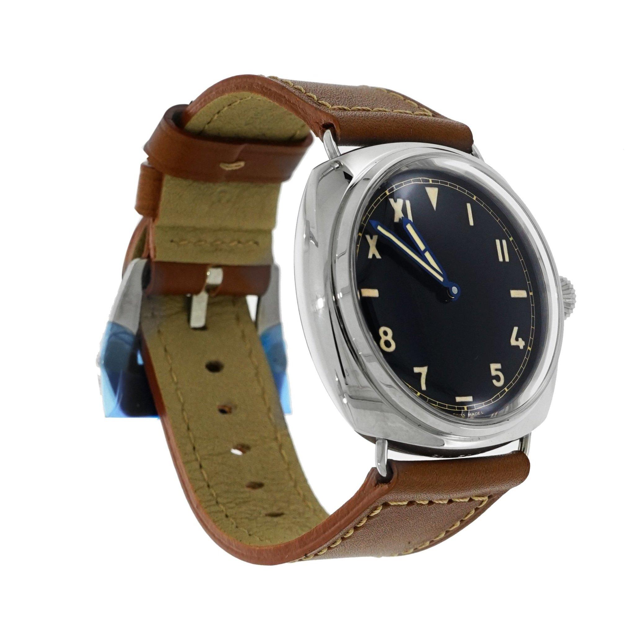 Panerai Radiomir 1936 Limited Edition, released in honor of the company’s prototypes as a tribute to the watches from over 80 years ago with practical modern touches to suit today’s lifestyle. 
Faithfully made to mirror the design of the original