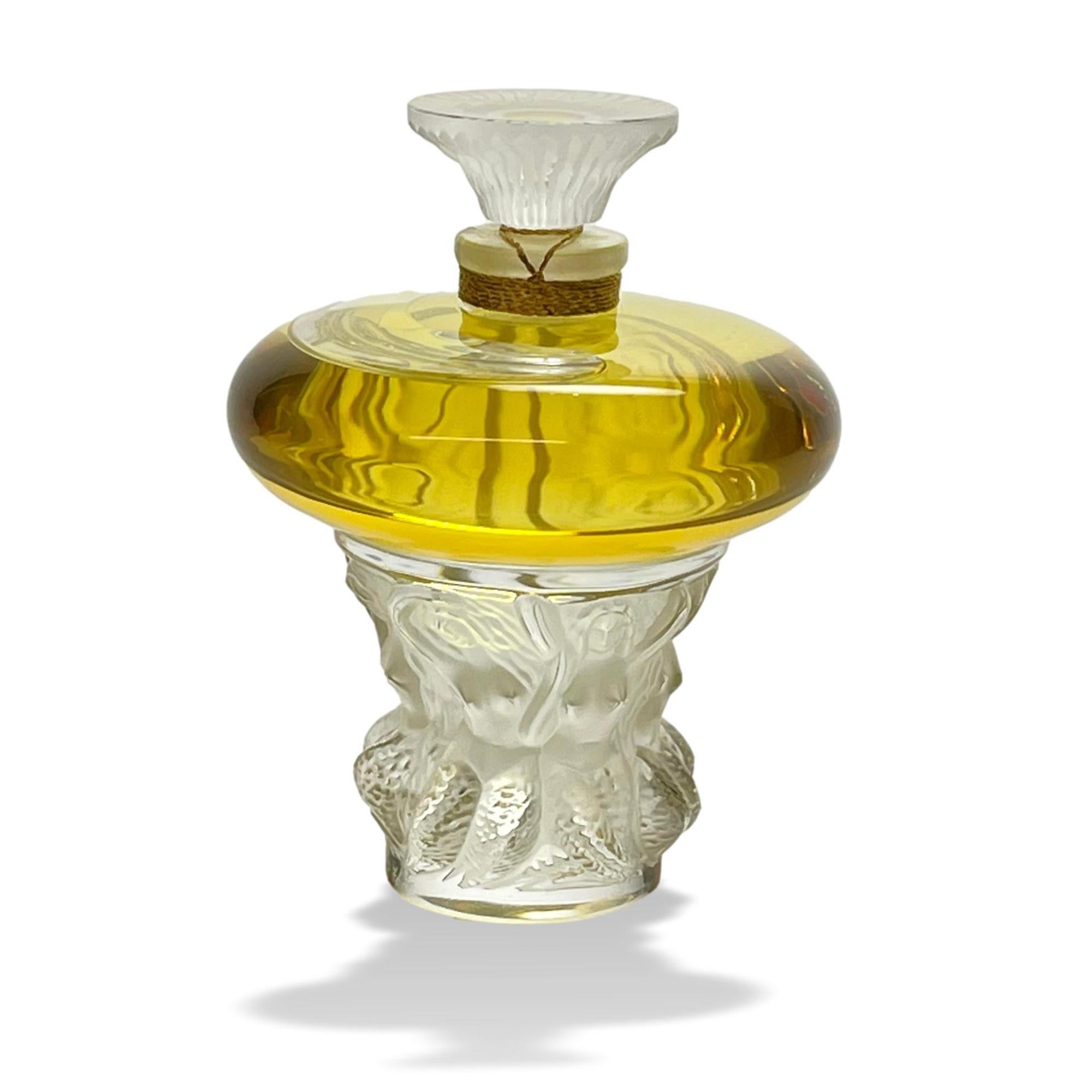 Parfümflasche mit dem Titel Limited Edition  „Les Sirens“ von Marie Claude Lalique (Art nouveau) im Angebot