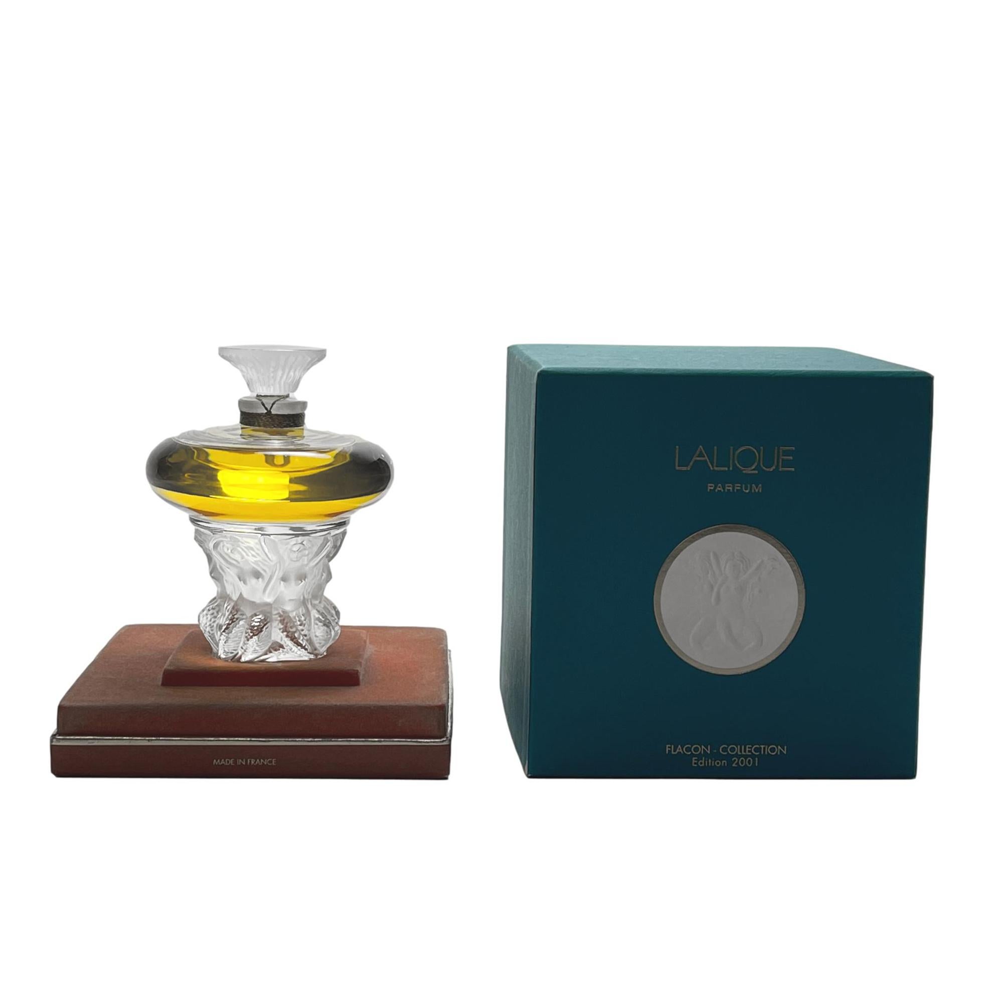 Parfümflasche mit dem Titel Limited Edition  „Les Sirens“ von Marie Claude Lalique (Geformt) im Angebot