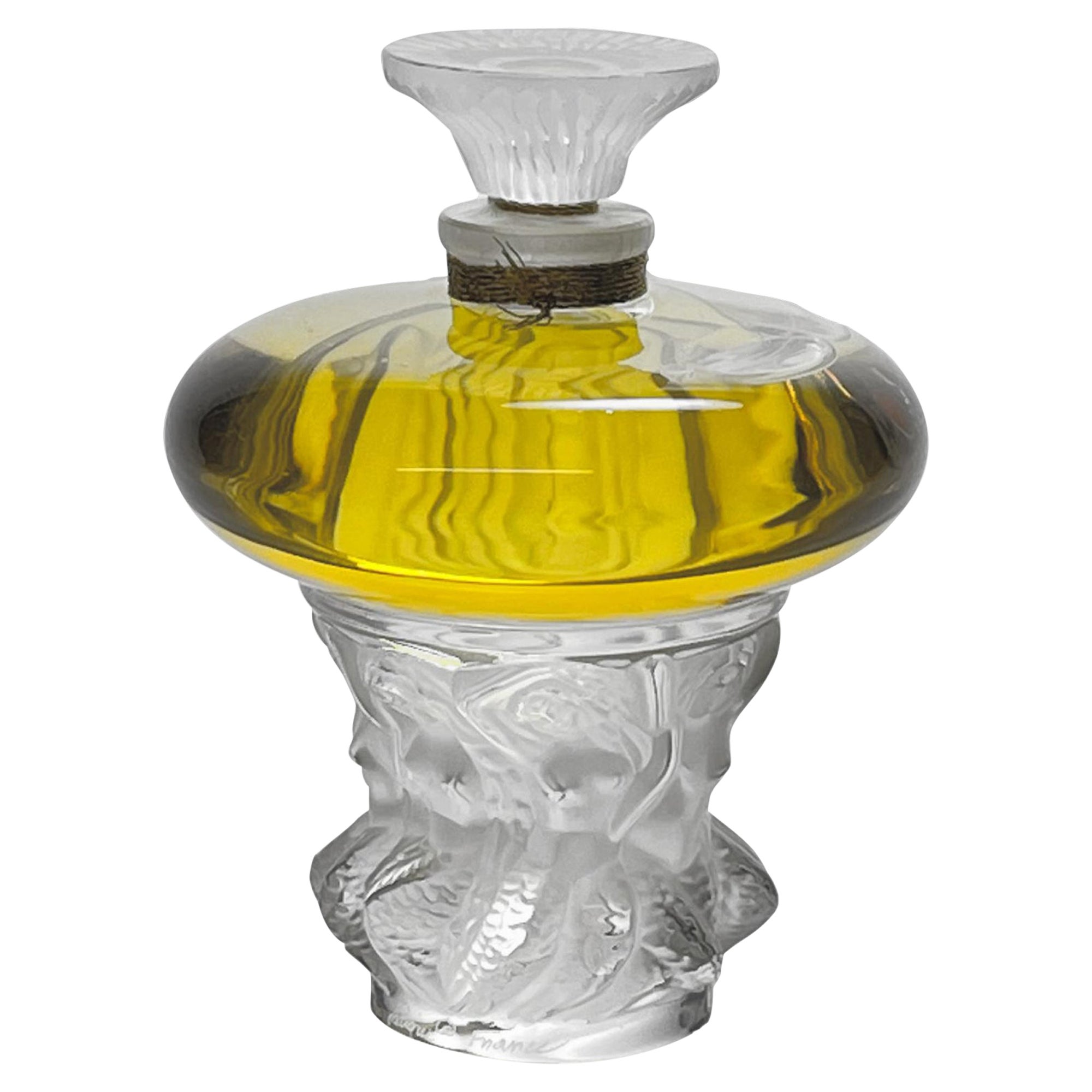 Limited Edition Perfume Bottle entitled  "Les Sirens" by Marie Claude Lalique For Sale