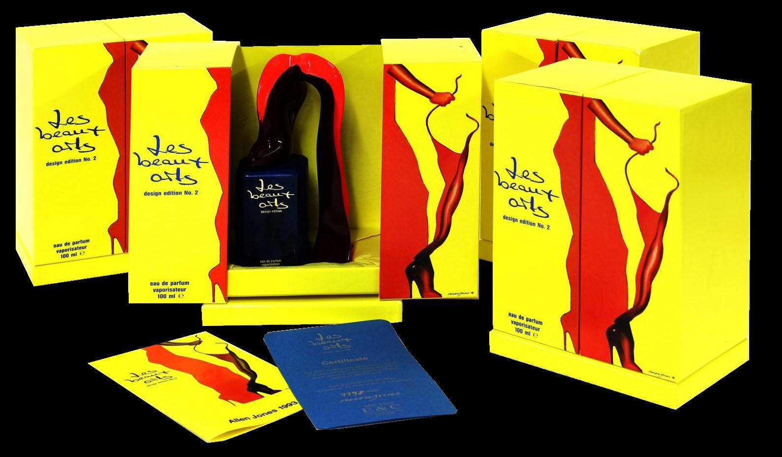 German Limited Edition Perfumes by Allen Jones for Beaux Arts Limited Edition Perfumes For Sale