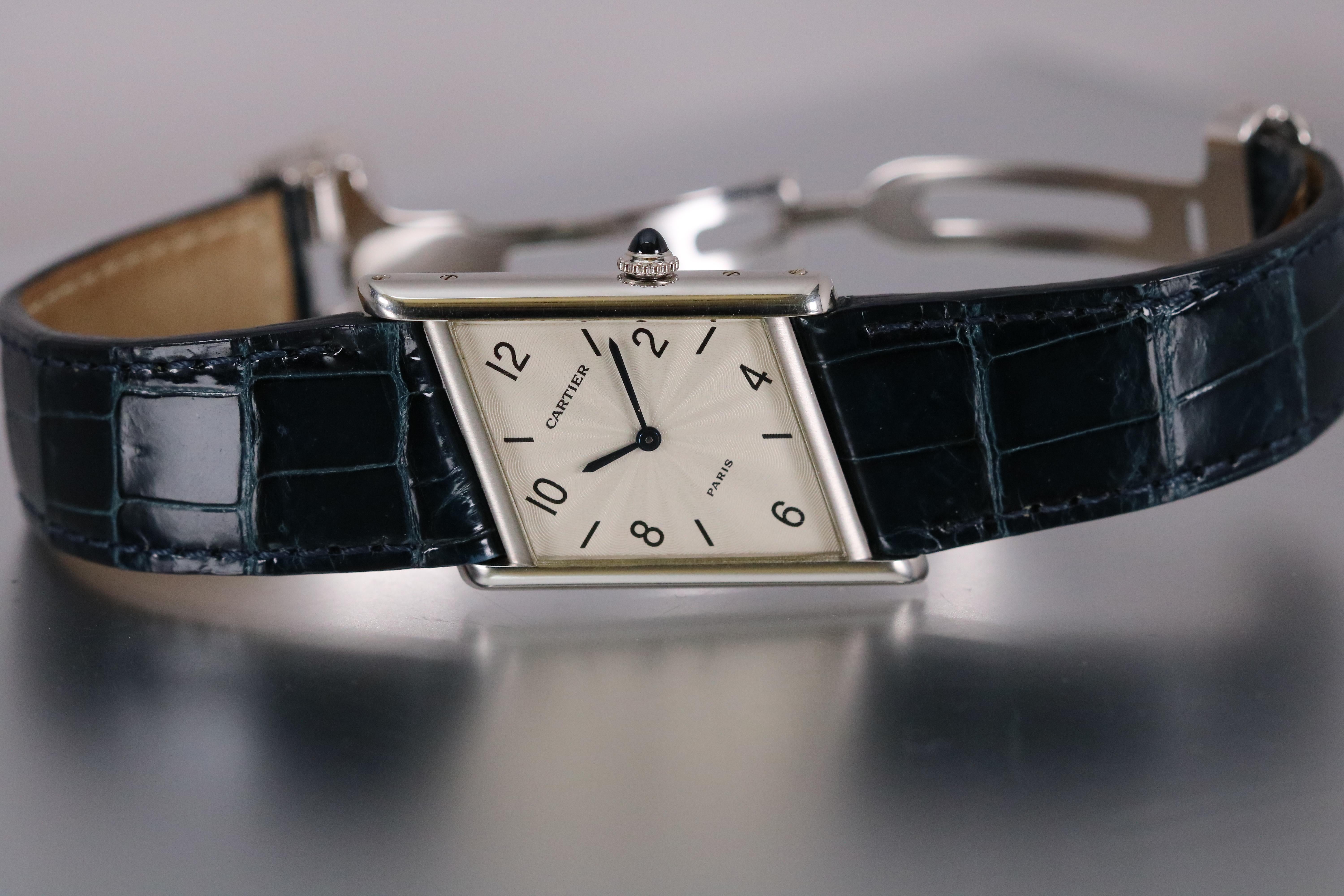 cartier tank asymmetric