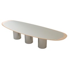 Polished Bronze Stainless Steel Transition Coffee Table Limited Edition 