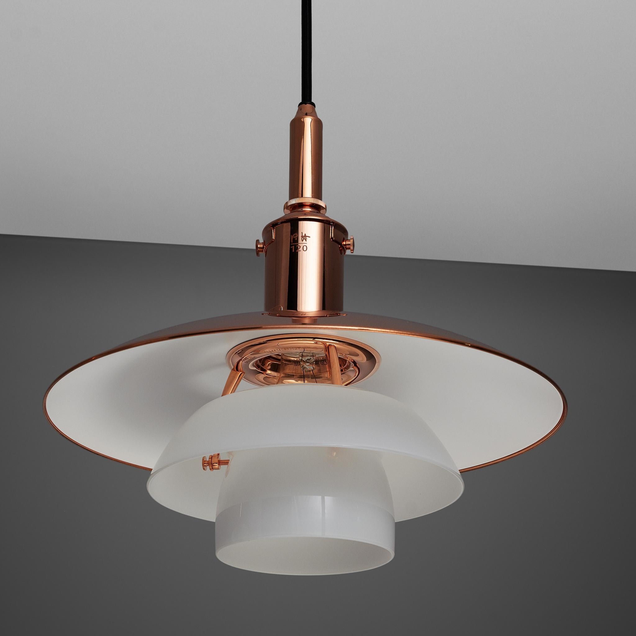 Limited Edition Poul Henningsen Pendants in Copper In Good Condition In Waalwijk, NL