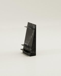 Limited Edition Primitivling Shelf in Black Marble by Justus Knut Schomann