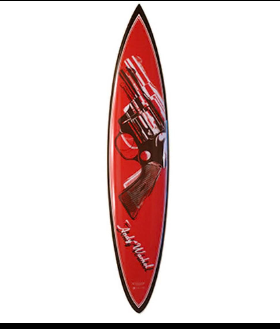Limitierte Auflage von Surfboard/Skulptur „Revolver“ von Andy Warhol & Tim Bessell im Angebot 5