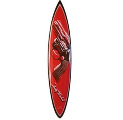 Limited Edition "Revolver" Surfboard / Sculpture by Andy Warhol & Tim Bessell