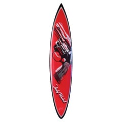 Used Limited Edition "Revolver" Surfboard / Sculpture by Andy Warhol & Tim Bessell