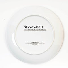 Limited Edition Robert Rauschenberg Guggenheim Museum Retrospective Plates