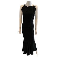Limited Edition Roland Mouret for Neiman Marcus Black Gown