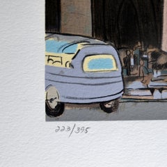 Limited Edition "Rome" Serigraph by Roy Besser