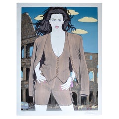 Limited Edition "Rome" Serigraph by Roy Besser