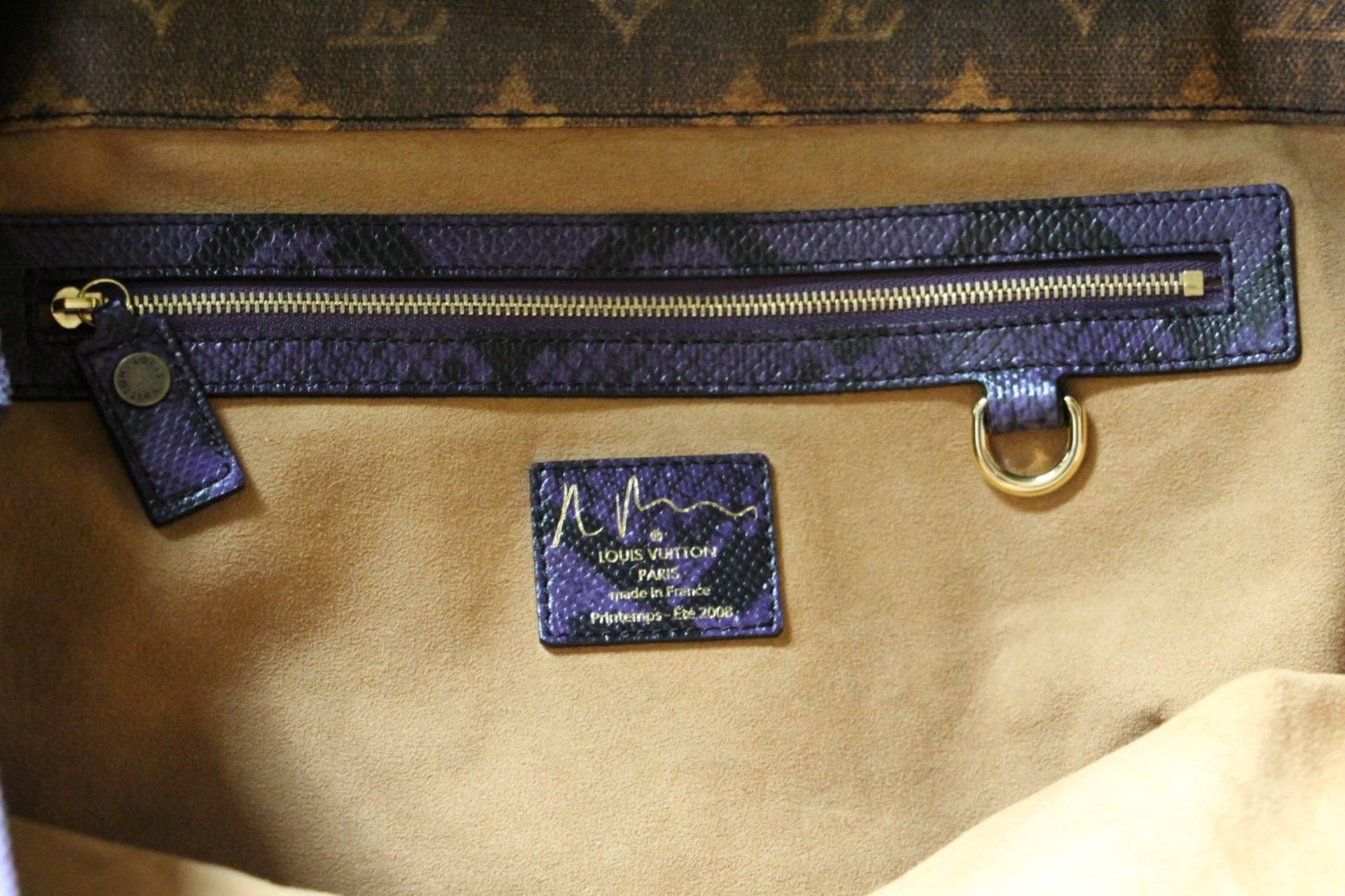 Limited Edition Runway Louis Vuitton Monogram Joke Heartbreak Bag 2