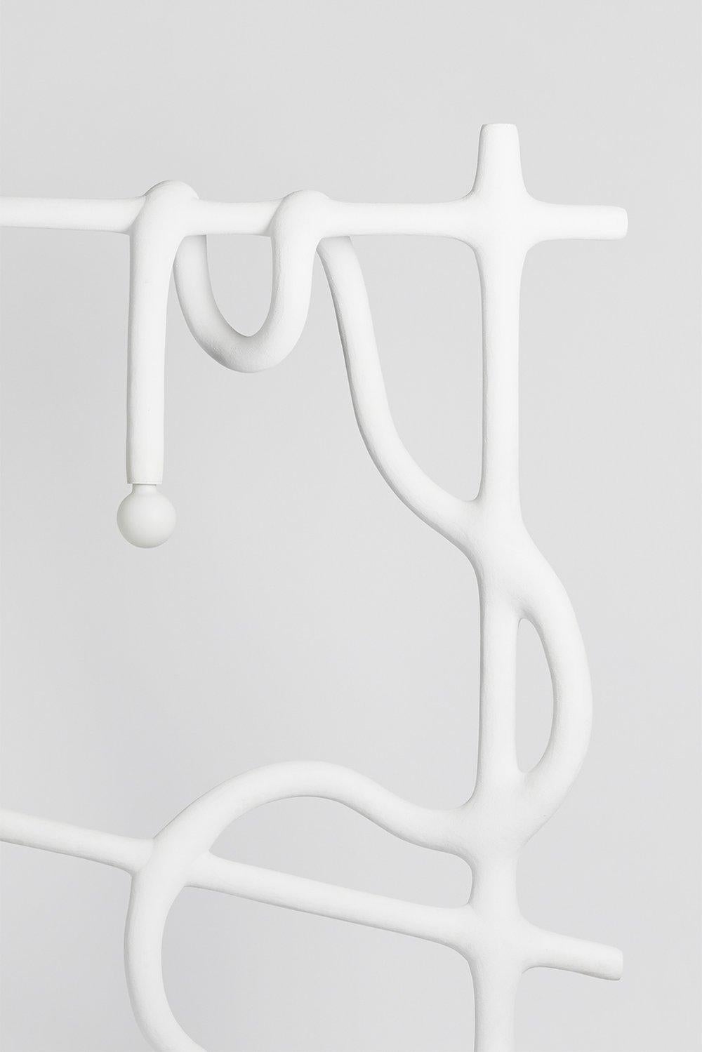 Nylon Lampe Random édition limitée en sable et nylon sur cadre par Hot Wire Extensions en vente