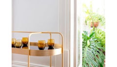 Schonbuch Grace Trolley in Gold in limitierter Auflage von Sebastian Herkner