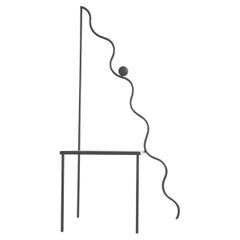Limited Edition Sculptural Chair in Forged Iron