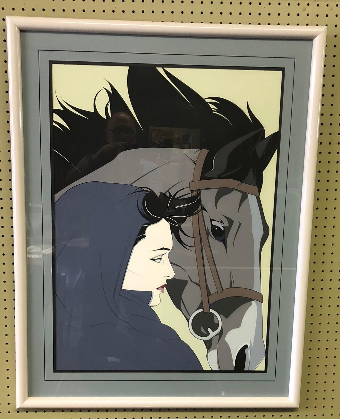 Modern Limited Edition Serigraph by Patrick Nagel