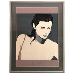 Vintage Limited Edition Serigraph by Patrick Nagel
